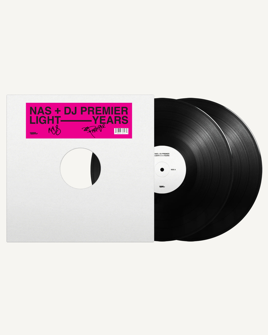 Nas & DJ Premier – Light-Years  LP (Signed By Nas & DJ Premier) 1 of 1000 Units (PRE-ORDER)
