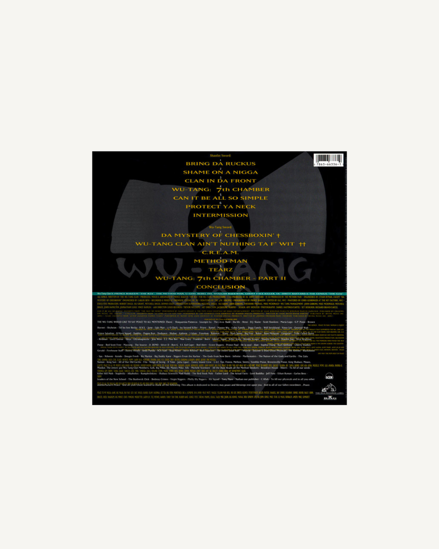 Wu-Tang Clan – Enter The Wu-Tang (36 Chambers) (Sealed)